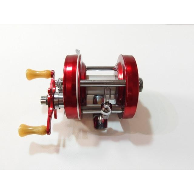 ABU Ambassadeur 5000 Red Mountain Side Plate 1974 Vintage Baitcasting Reel