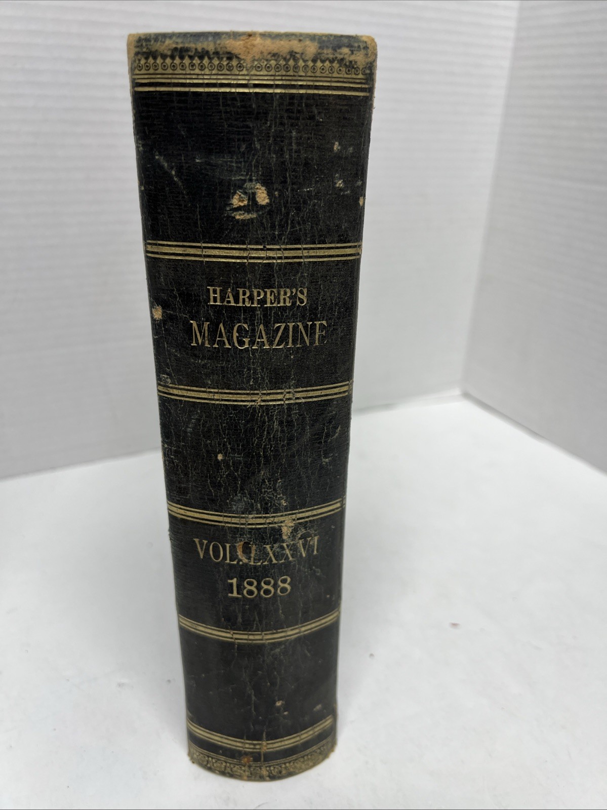 Harper's Magazine Vol. LXXVI December 1887 To May 1888 Harper & Bros. HC 1888