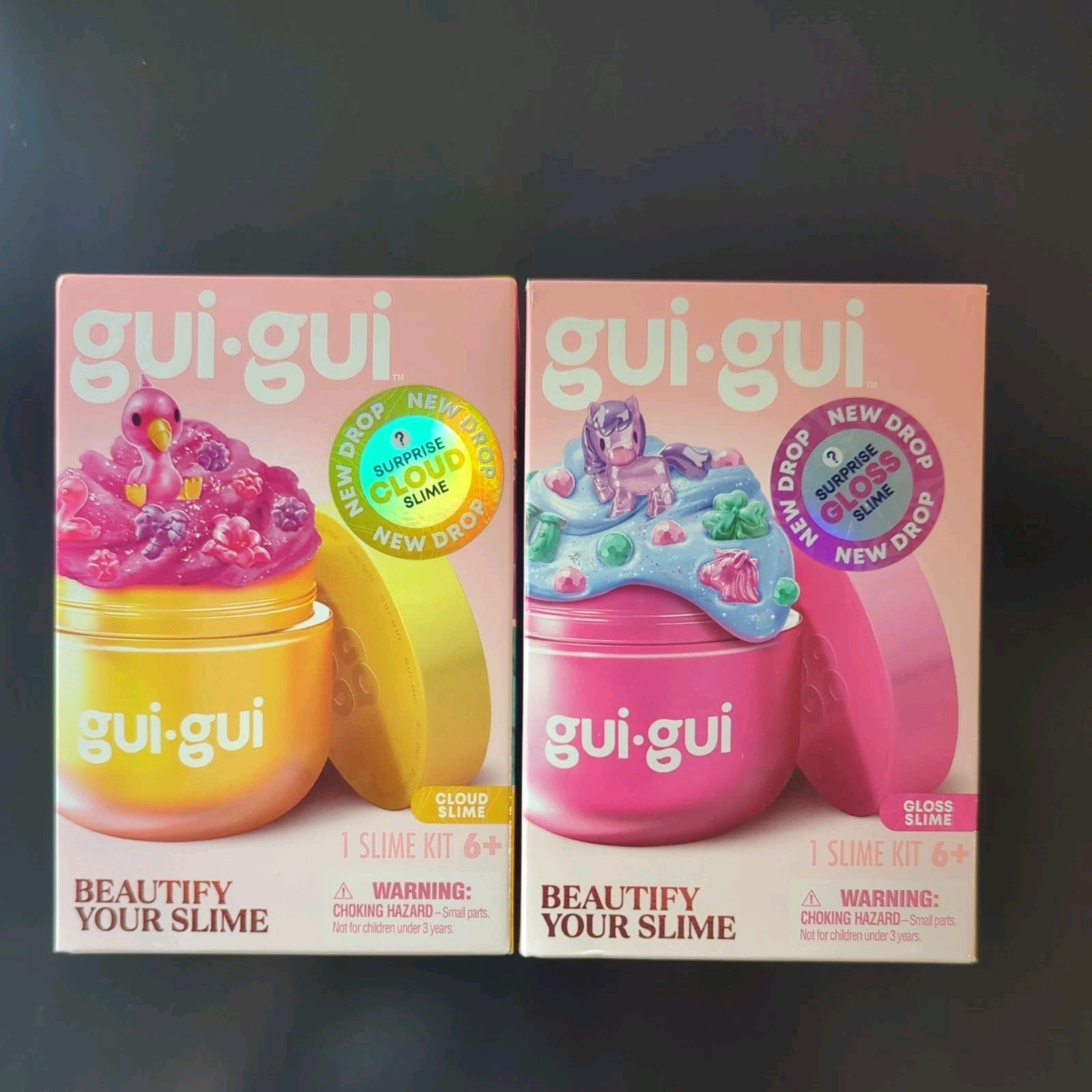 GUI GUI Slime Kit - Scented Slime 2 Pack - Beautify Your Slime-Gloss & Cloud-New GUI GUI Slime Kit - Scented Slime 2 Pack - Beautify Your Slime-Gloss & Cloud-New