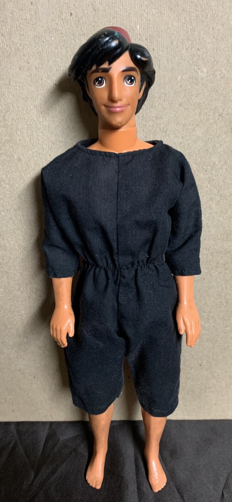 Mattel 1992 Disney Aladdin 12” Doll Loose with Black Outfit Vintage