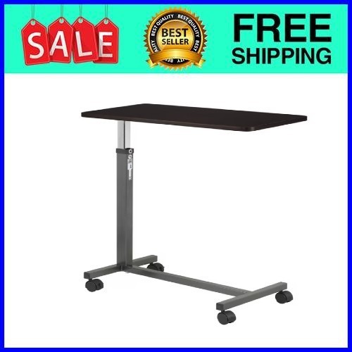Drive Medical Adjustable Overbed Table Non-Tilt Silver Fast Ship USA Drive Medical Adjustable Overbed Table Non-Tilt Silver Fast Ship USA