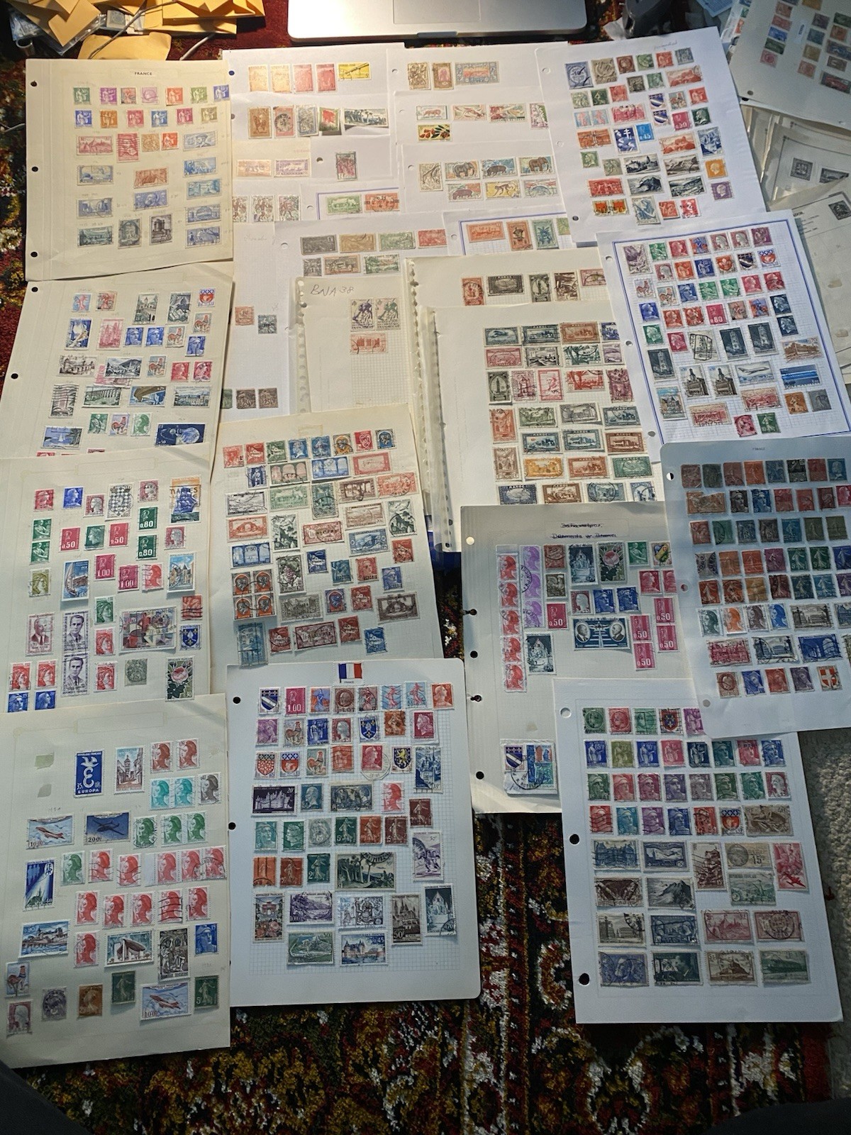 France And French Colonies Stamps Old Rare Collection ID Bna1.