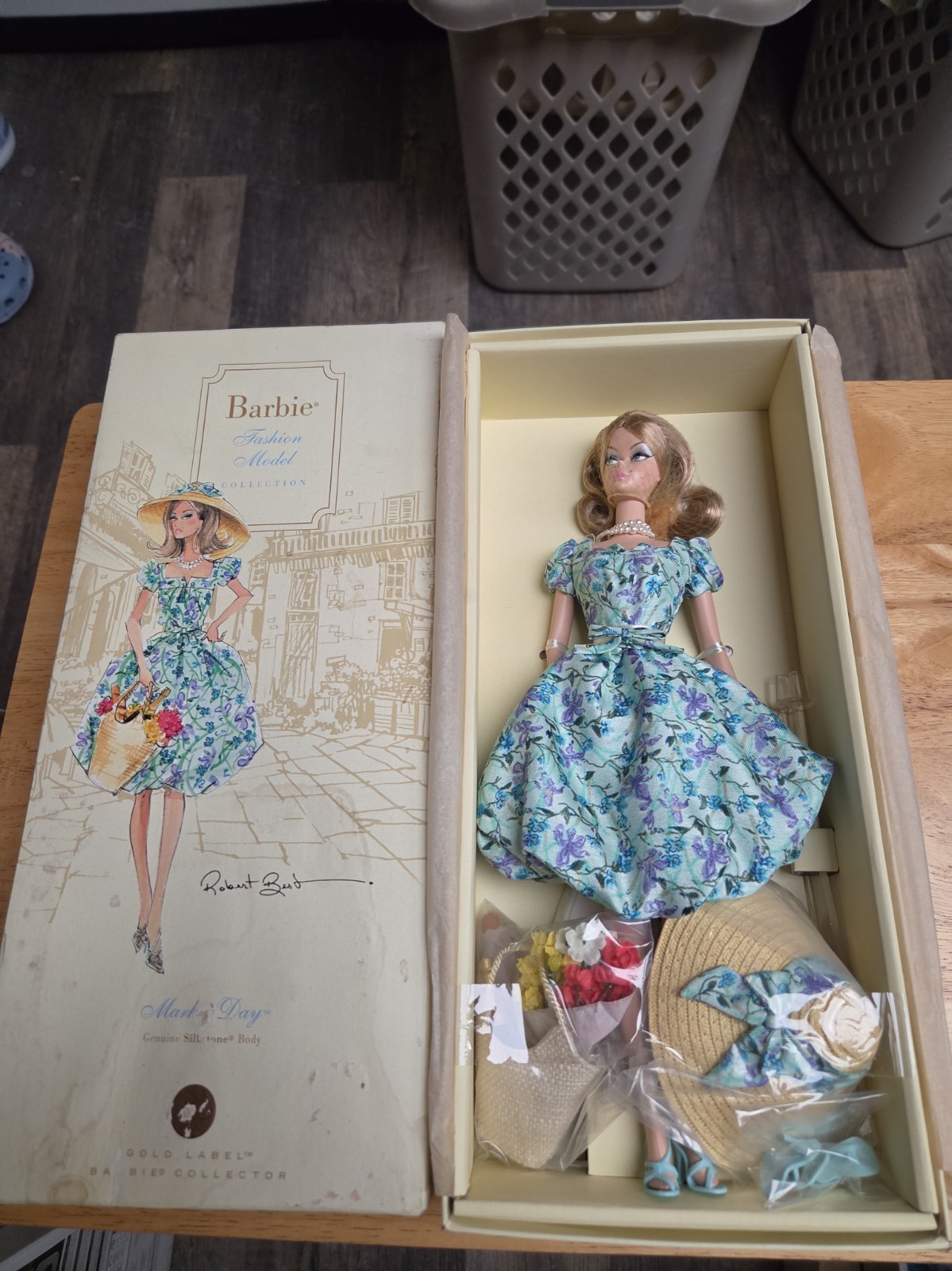 Market Day Silkstone Barbie BFMC Gold Label Doll NRFB Bn28