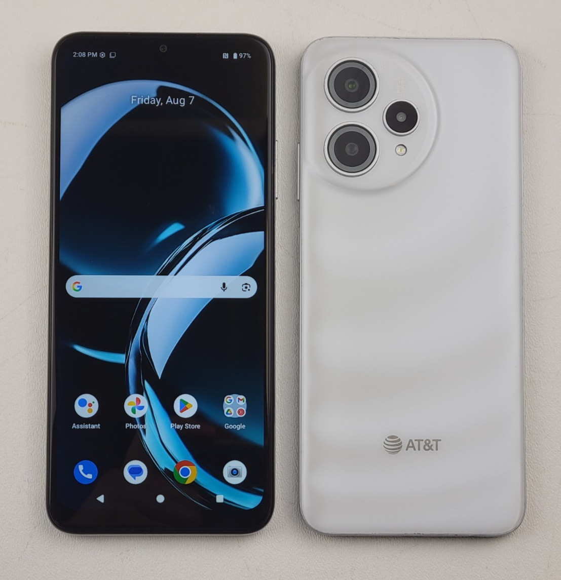 (USED) AT&T Verge 2 5G (SN333A) 64GB - White (AT&T) Prepaid Smartphone