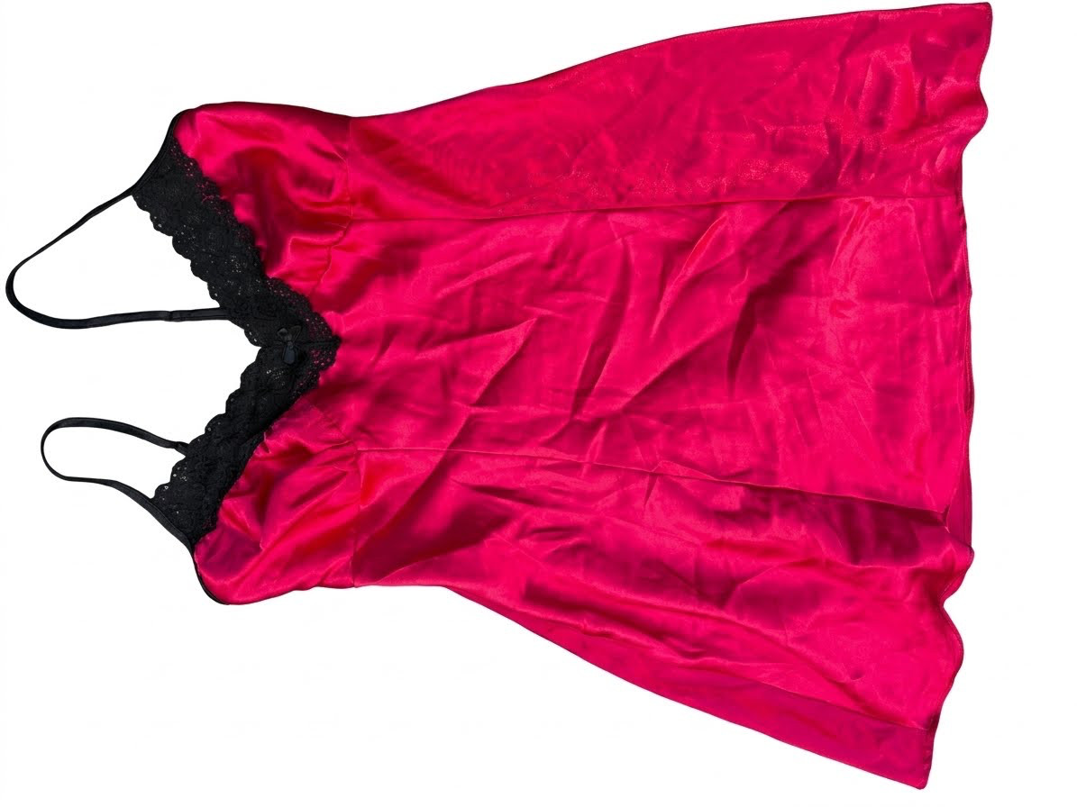 Linea Donatella Chemise Size M Pink Satin Lace Sleepwear Linea Donatella Chemise Size M Pink Satin Lace Sleepwear