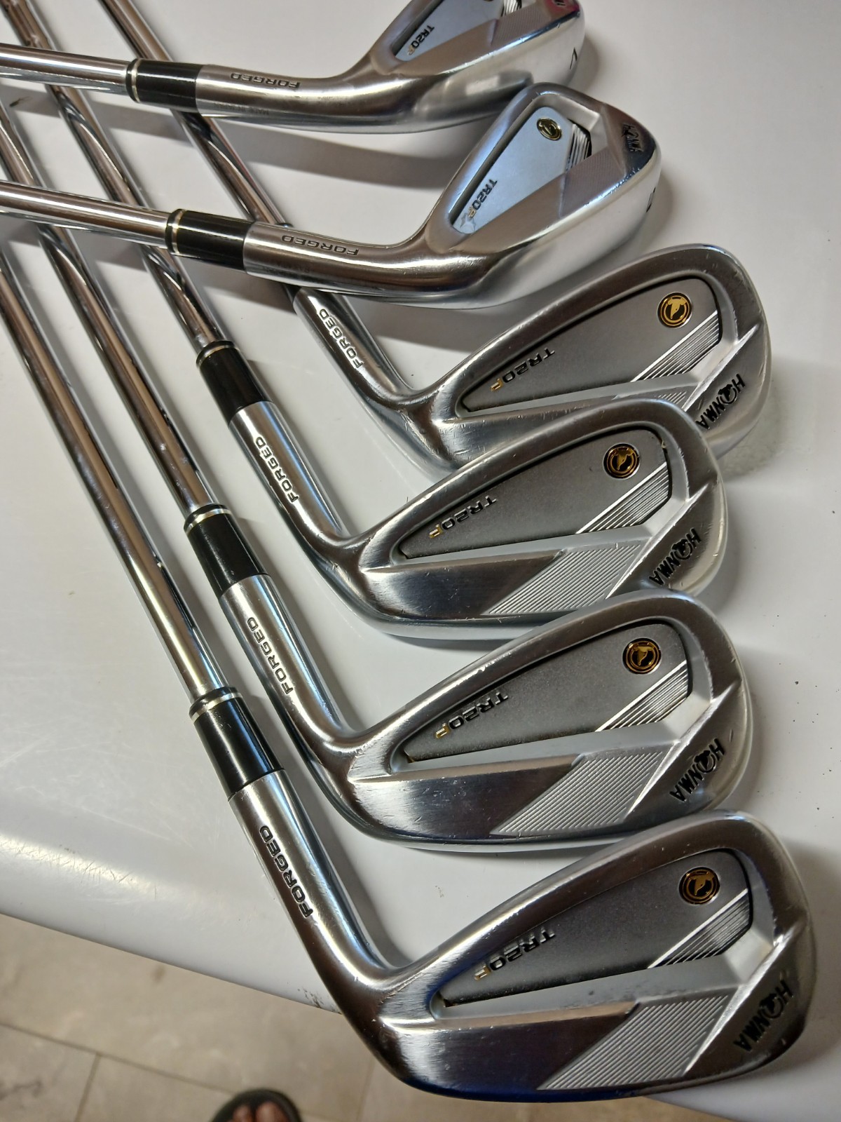 Excellent Set of Honma TW TR20P Iron Set (6-11) Ns Pro 850gh Neo Stiff Shafts