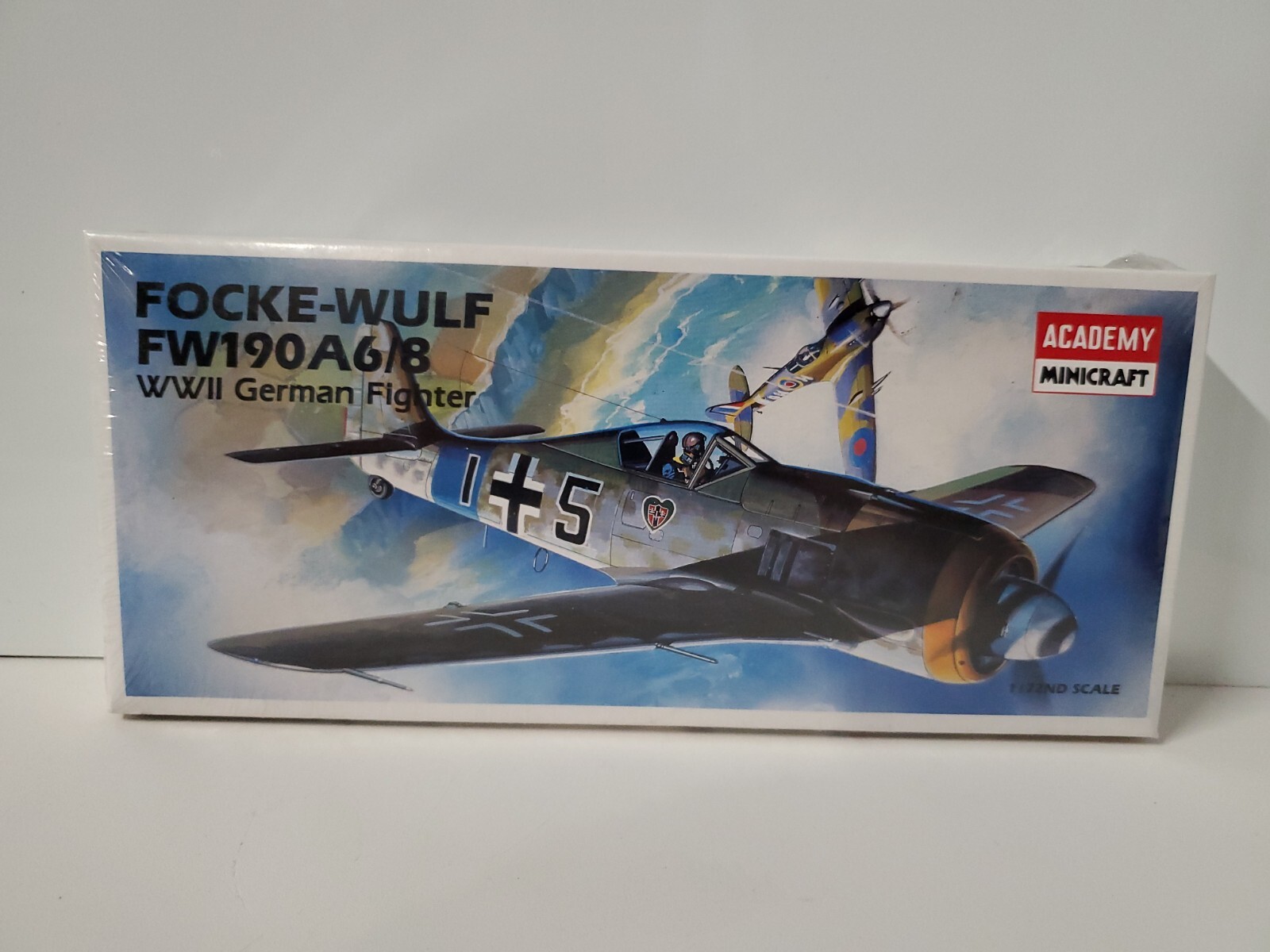 Academy Minicraft Model Kit Focke-Wulf FW190A6/8 - WWII German Fighter 