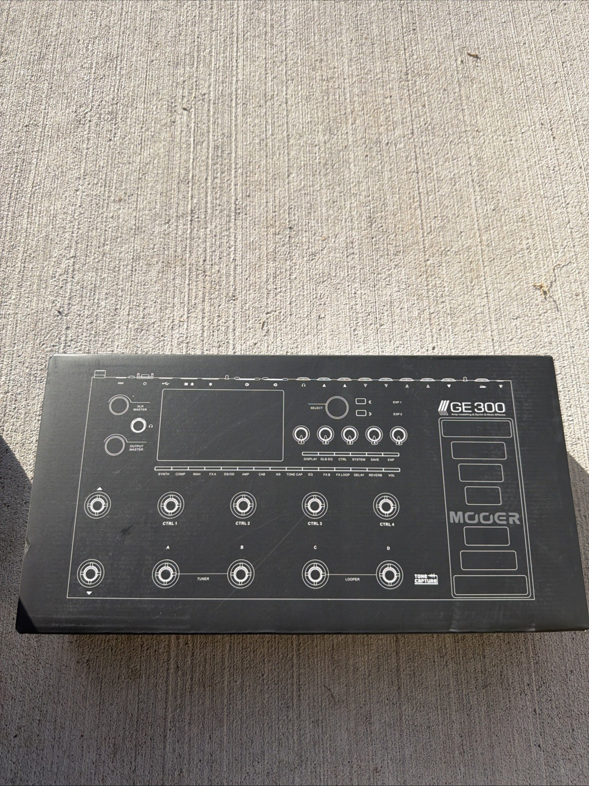 Mooer GE-300 Guitar Multi-Effects Processor Modeller Pedal (Brand New) SEALED Mooer GE-300 Guitar Multi-Effects Processor Modeller Pedal (Brand New) SEALED