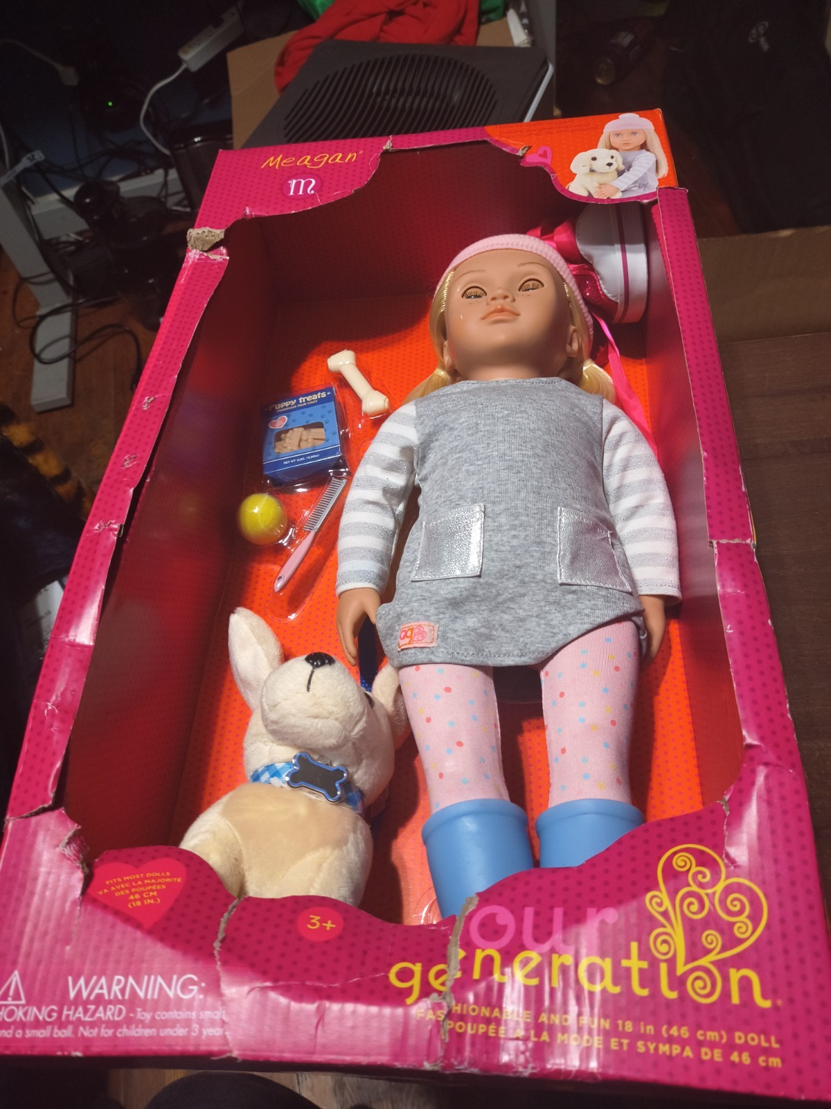 Our Generation Meagan 18-inch Doll & Pet Set Our Generation Meagan 18-inch Doll & Pet Set