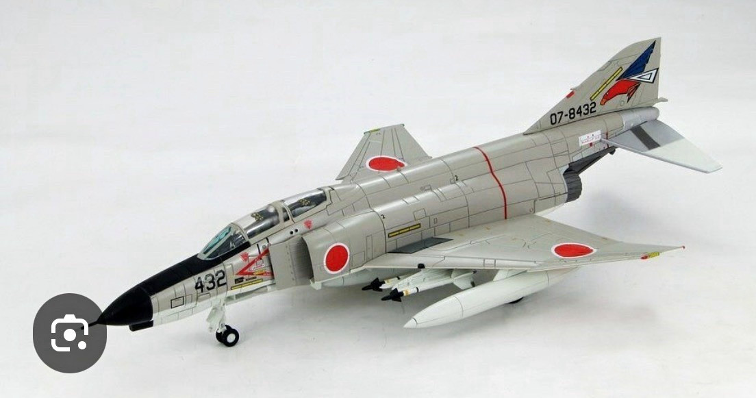 Hobby Master 1:72 F-4EJ Kai F-4 Phantom II JASDF Diecast w/ Stand HA1998 NIB