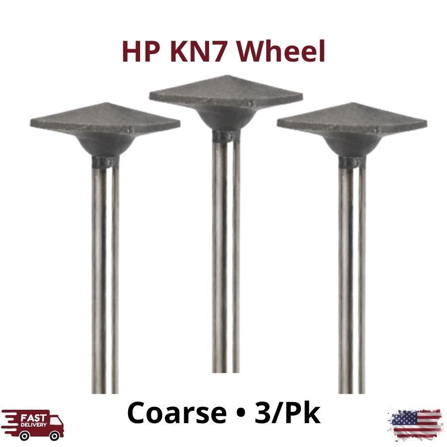 3/Pk HP Diamond-Impregnated KN7 Wheel Polishers Coarse Finish Polishing Tools