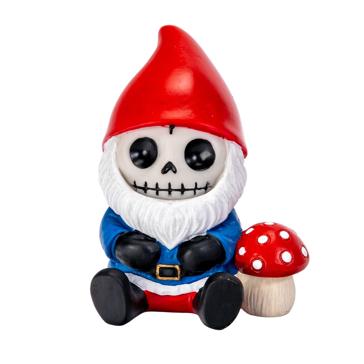 PT FurryBones Gnomeo the Gnome Skull Resin Mini Figure PT FurryBones Gnomeo the Gnome Skull Resin Mini Figure