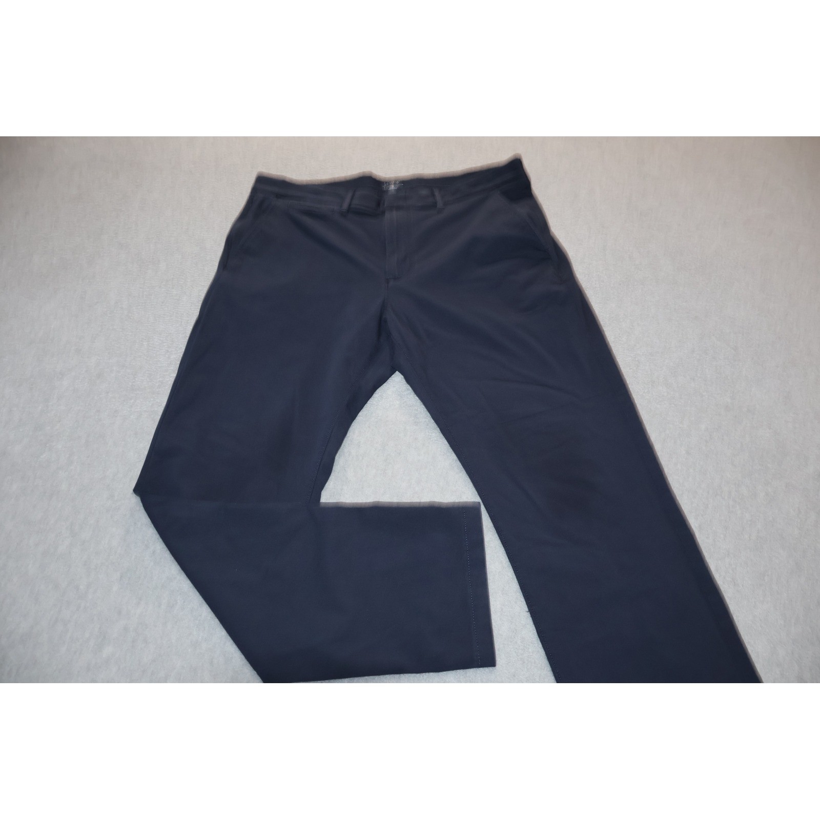 J.Crew Tech Pant Men 35x30 Navy Blue Athletic Fit Stretch Cotton-Nylon Golf