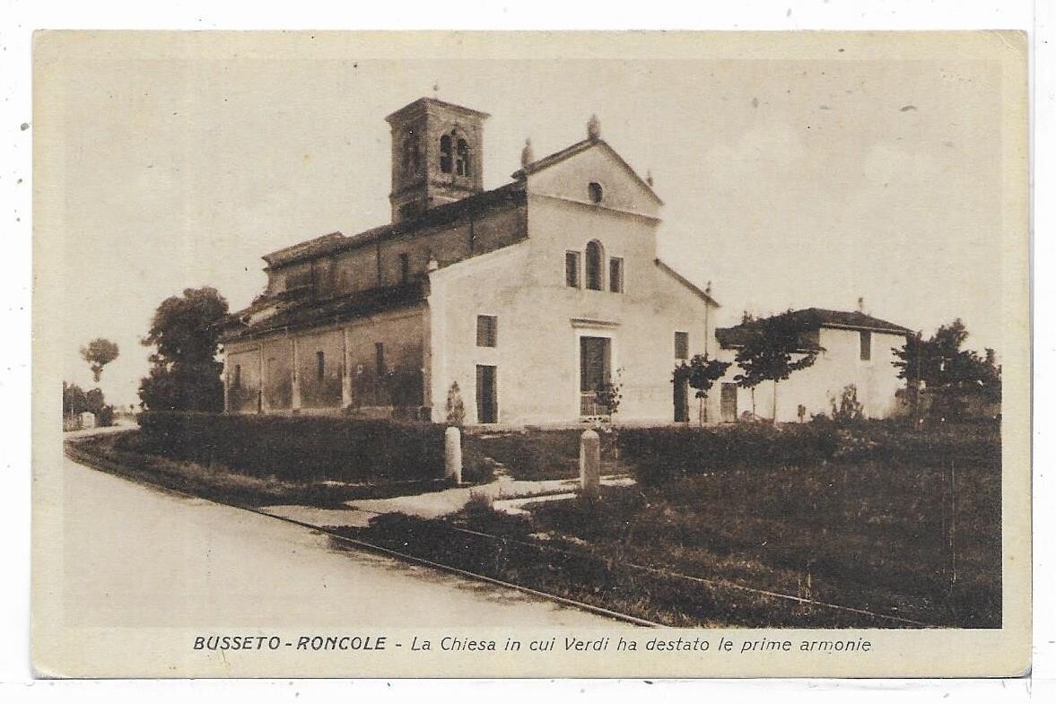 PARMA (221) - BUSTETO - RONCOLE The Church in which Verdi awoke...- Fp/Vg 1951