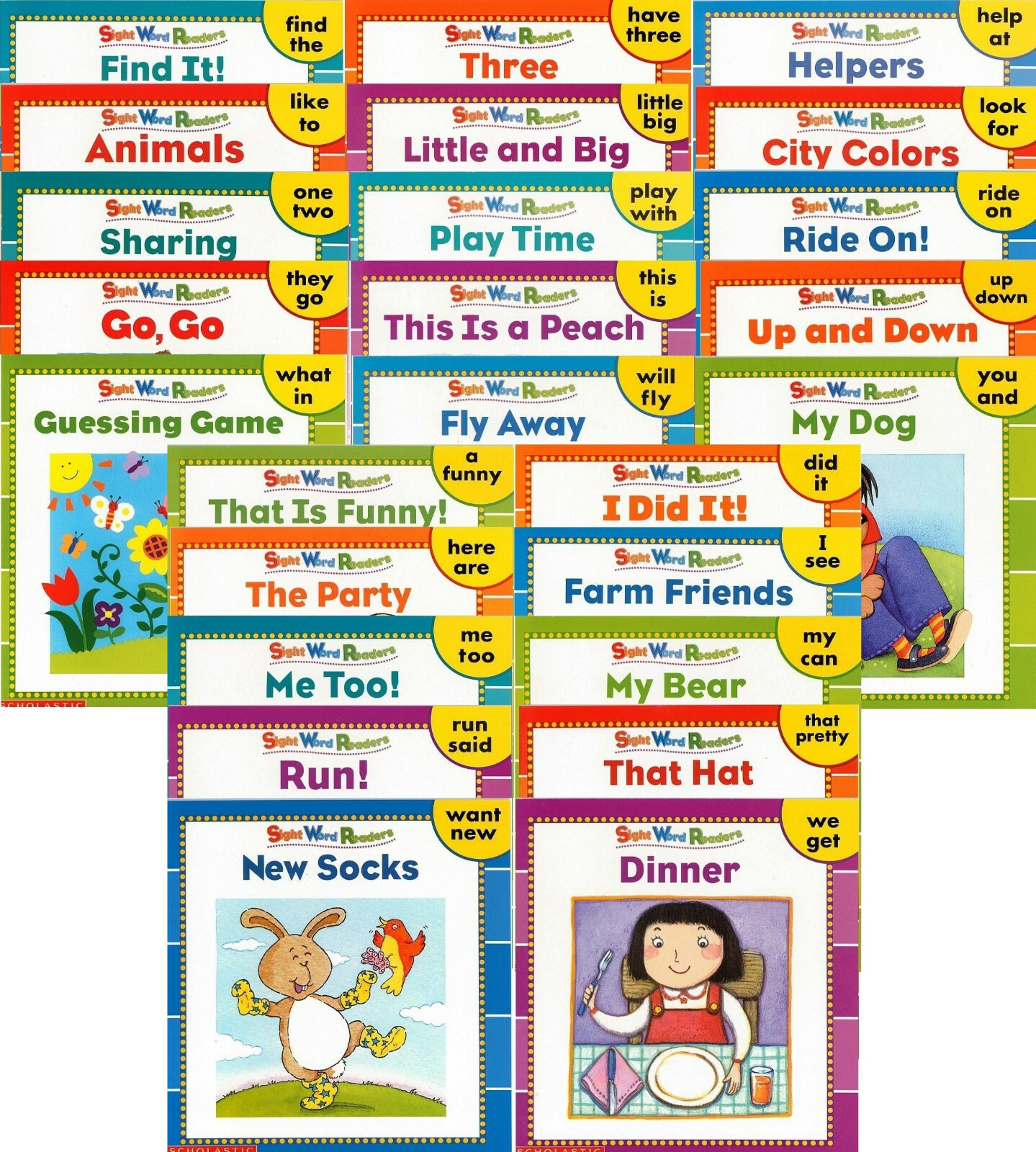 Sight Word Readers Learning to Read Childrens Books Kindergarten Lot 25 pre K