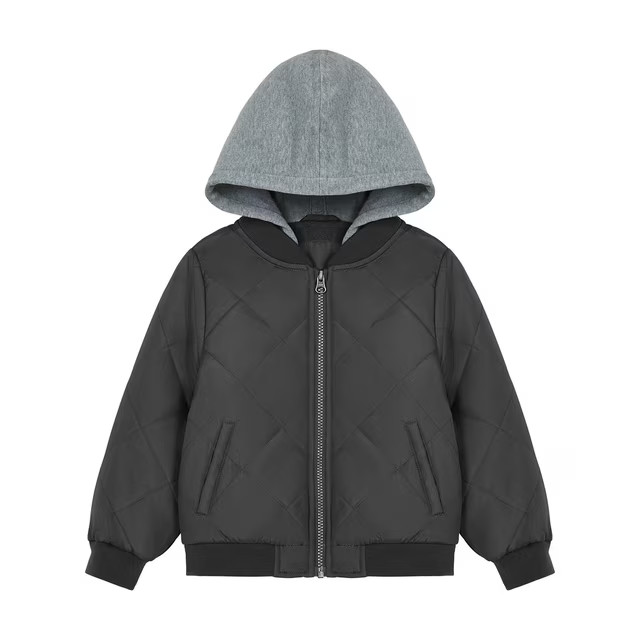 NWT Osh Kosh Boys Bomber Jacket Size 3T Grey NWT Osh Kosh Boys Bomber Jacket Size 3T Grey