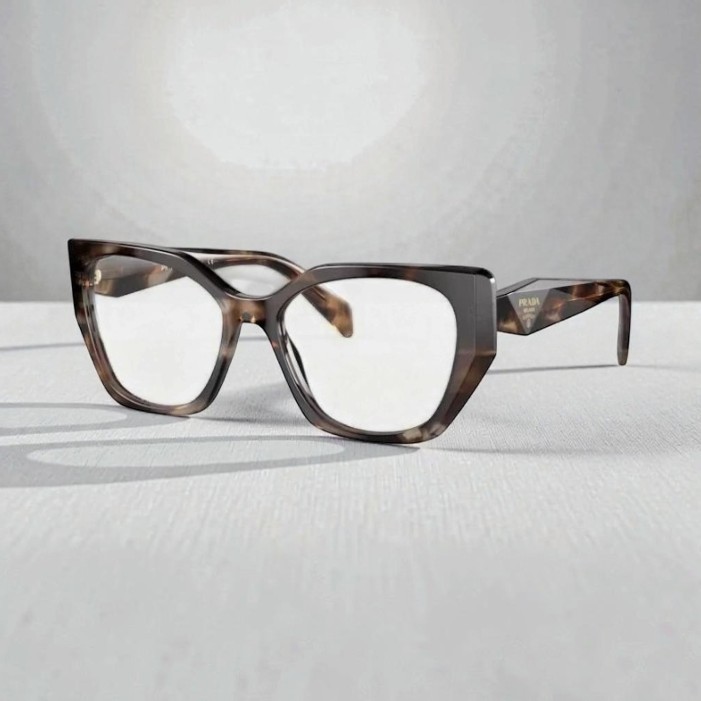 Prada PR 18WV GP23103 54mm Caramel Tortoise Fashion Eyeglasses