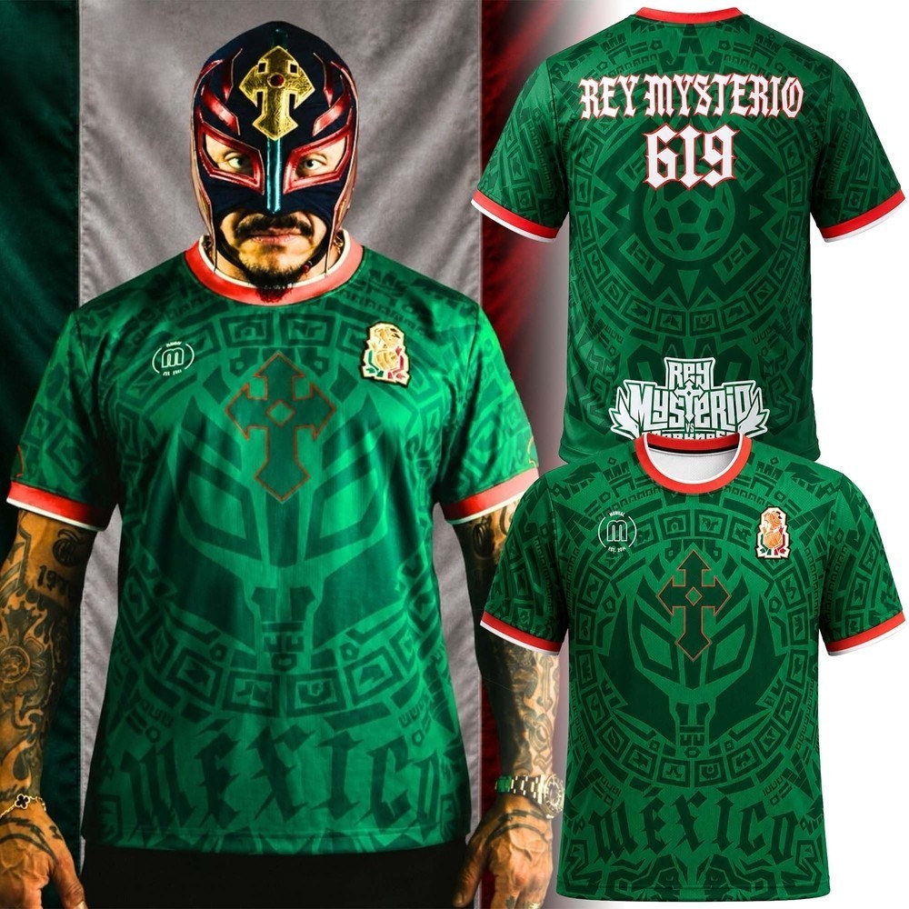 SALE ITEM  Rey Mysterio Mexico Wrestling Fan Graphic T-Shirt Vintage Style Tee