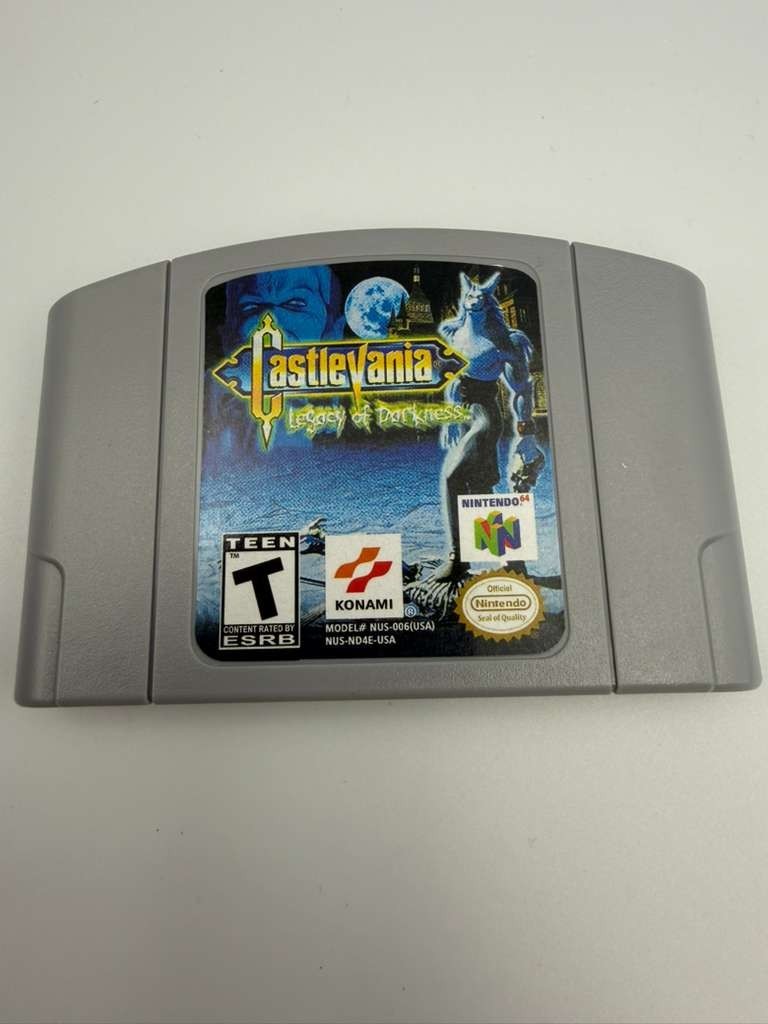 Vedio Games Castlevania Legacy Of Darkness 64 N64 For Nintendo 64 us shipping