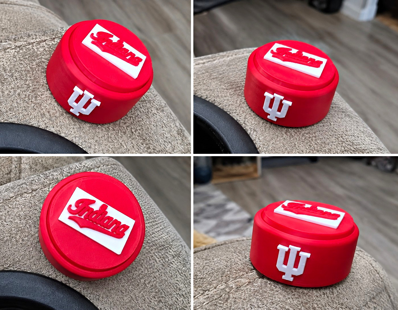 Indiana Hoosiers IU Logo clicker fidget