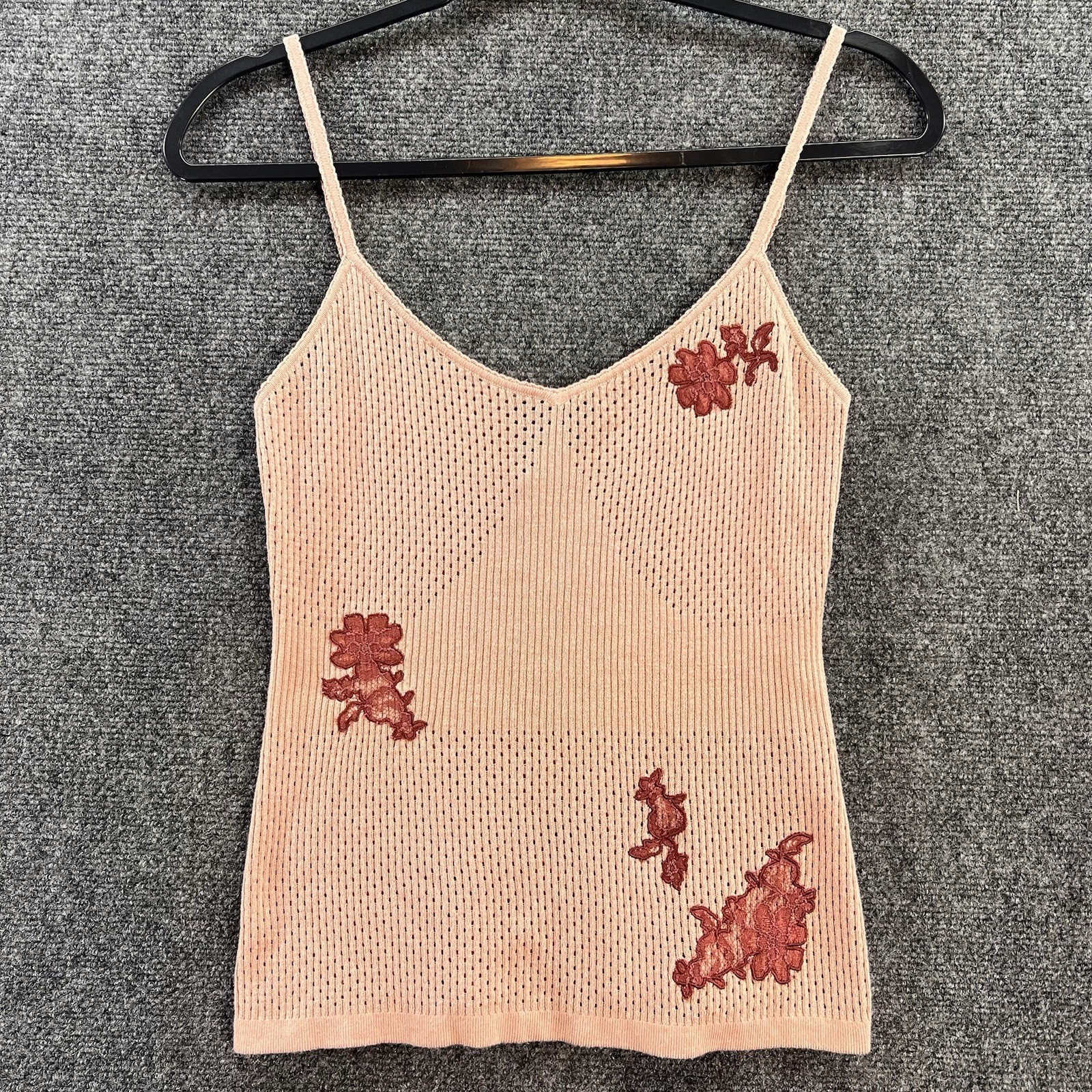 VTG Y2K BCBG MAXZRIA Knit Camisole Sz M Silk/Wool Pink Coquette Romantic Flirty VTG Y2K BCBG MAXZRIA Knit Camisole Sz M Silk/Wool Pink Coquette Romantic Flirty