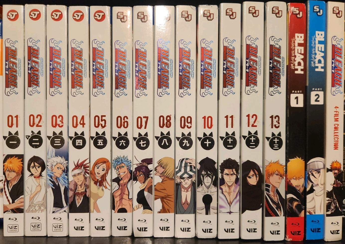 Bleach Complete Series Blu-ray Sets 1-13 + Movies + Thousand Year Blood War