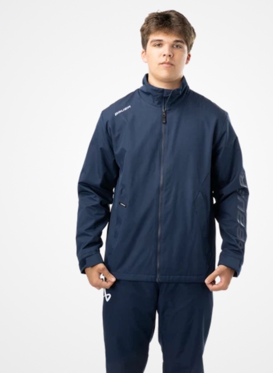 BAUER TEAM LIGHTWEIGHT JACKET & LIGHTWEIGHT PANTS IN NAVY NWT BAUER TEAM LIGHTWEIGHT JACKET & LIGHTWEIGHT PANTS IN NAVY NWT