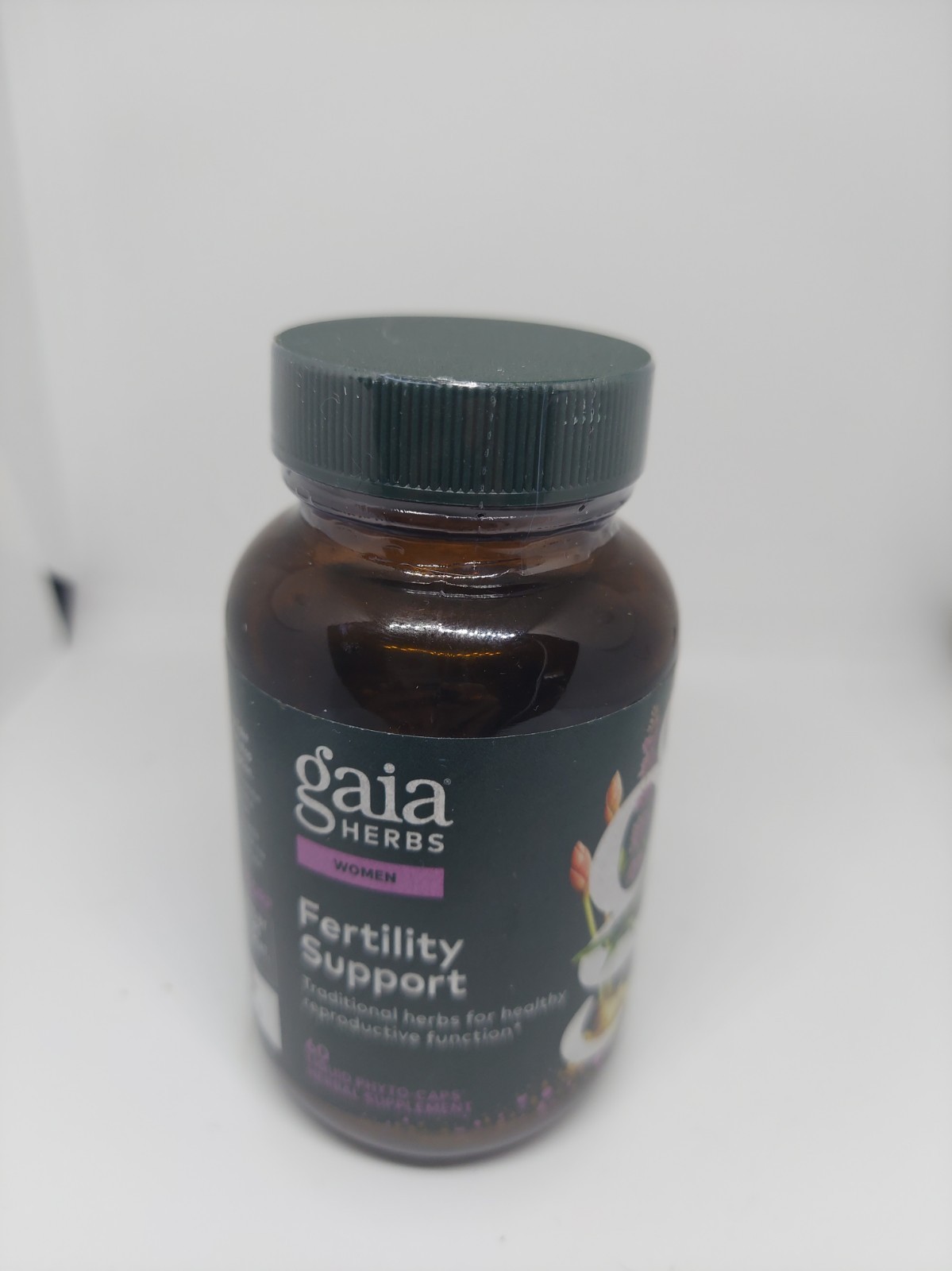 Gaia Herbs Fertility Support 60 Phyto-Caps Expiration Date Is 06/2028