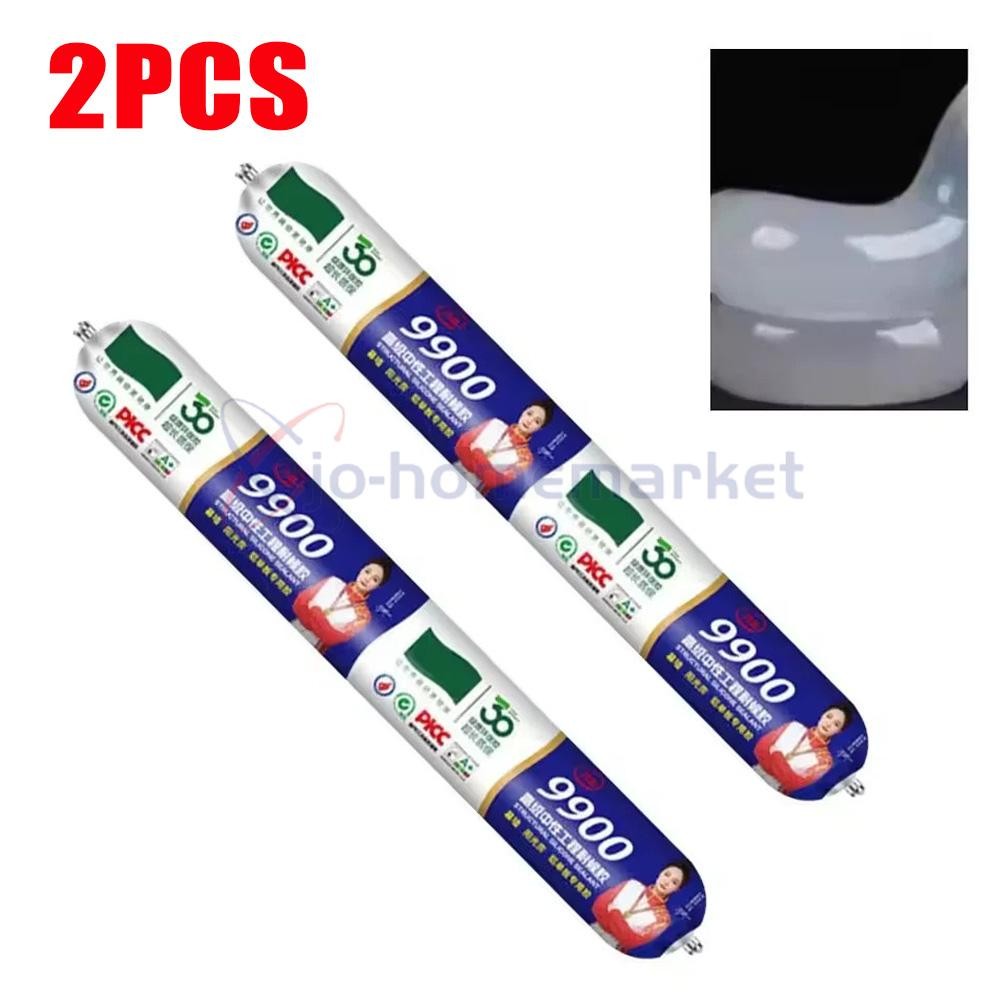 2X 9900 Waterproof Sealant, Outdoor Silicone Waterproof Sealant Heat Resistant