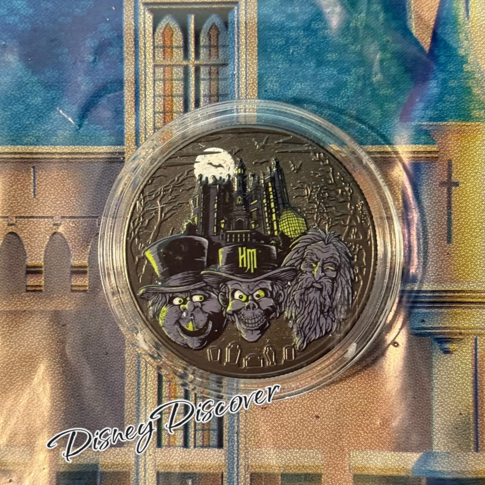 Walt Disney World  The Haunted Mansion 2026 Coin Medallion LE New
