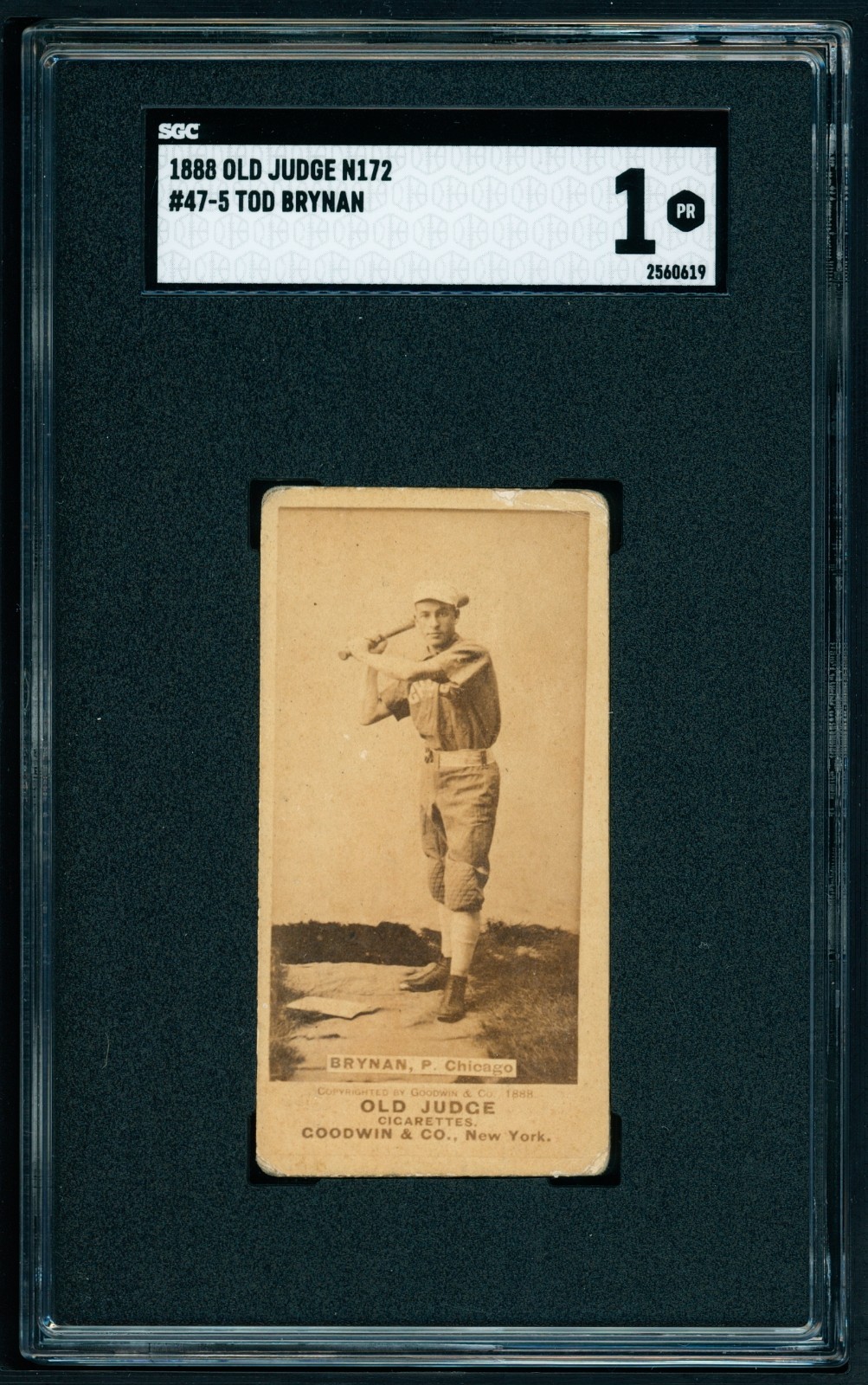 1888 N172 Old Judge #47-5 \