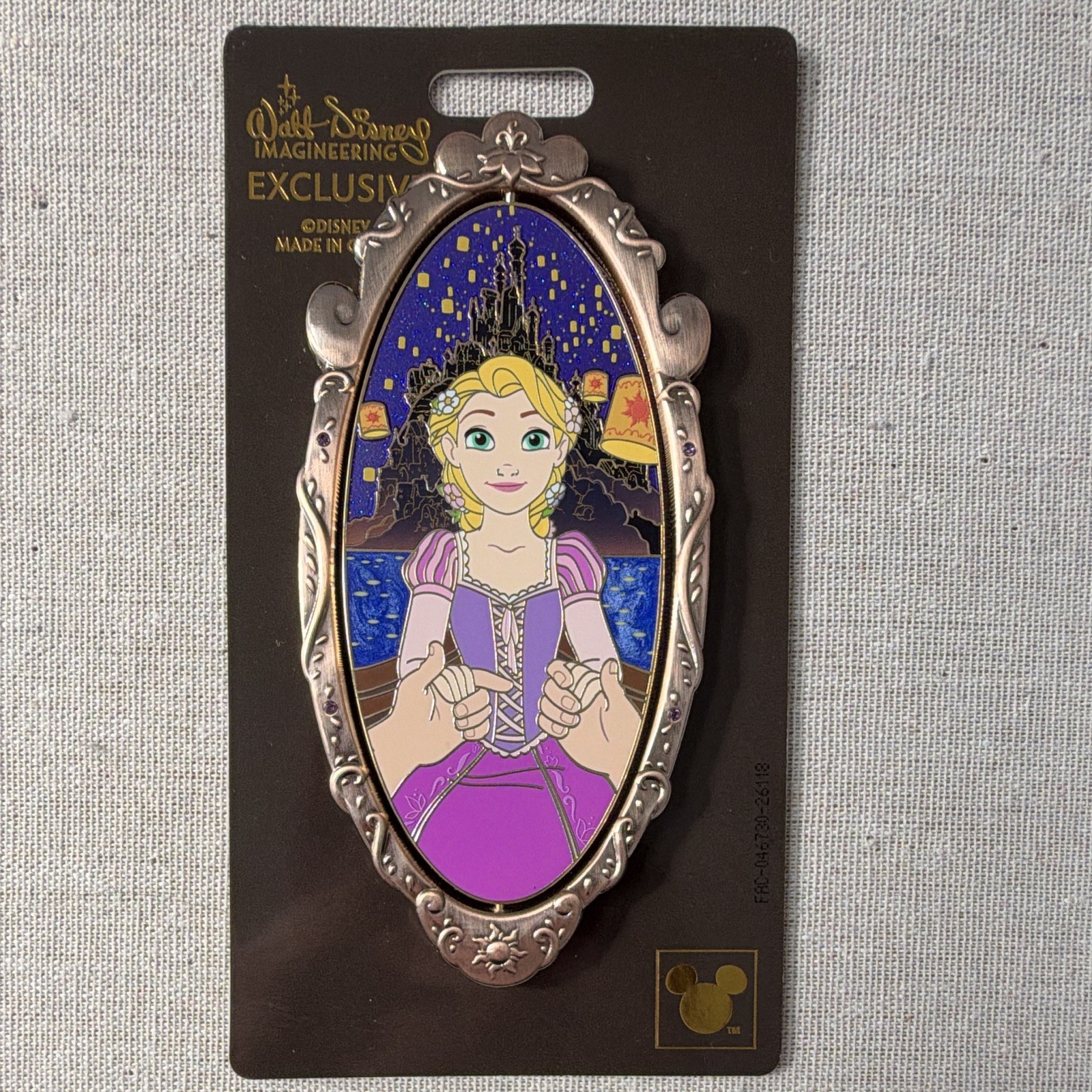 Disney D23 MOG WDI POV Point Of View Pin Tangled Rapunzel LE 400 Disney D23 MOG WDI POV Point Of View Pin Tangled Rapunzel LE 400