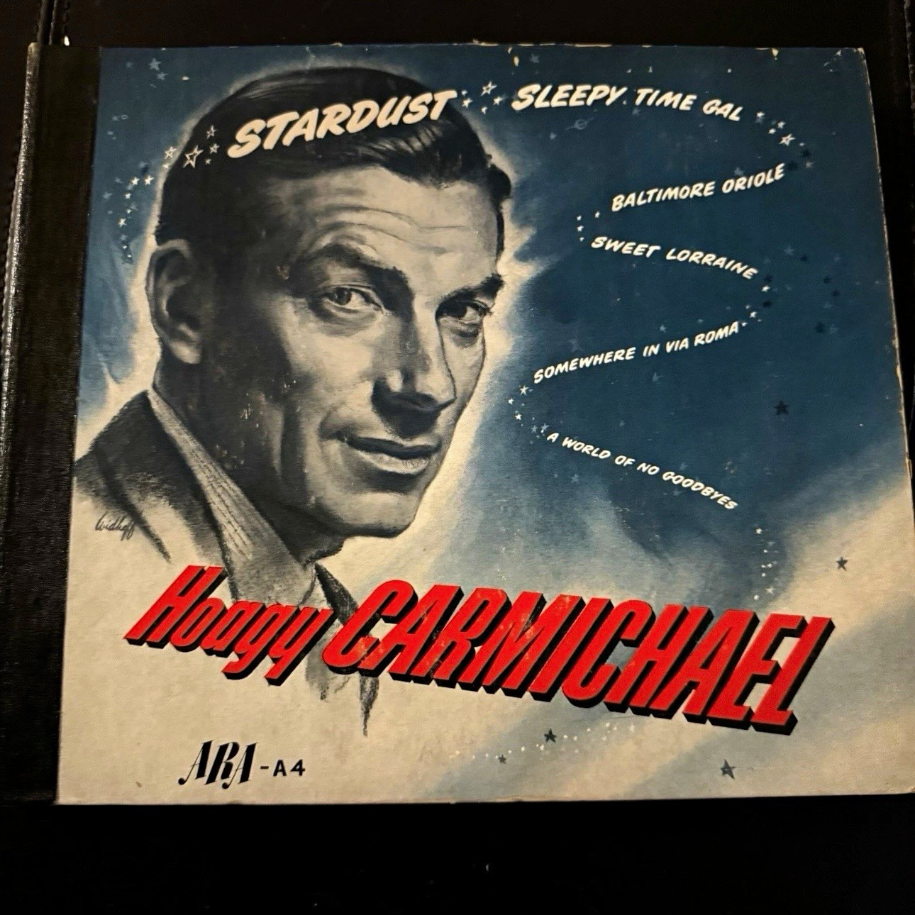 Vintage 1946 Hoagy Carmichael Stardust 78 RPM 10 Vintage 1946 Hoagy Carmichael Stardust 78 RPM 10