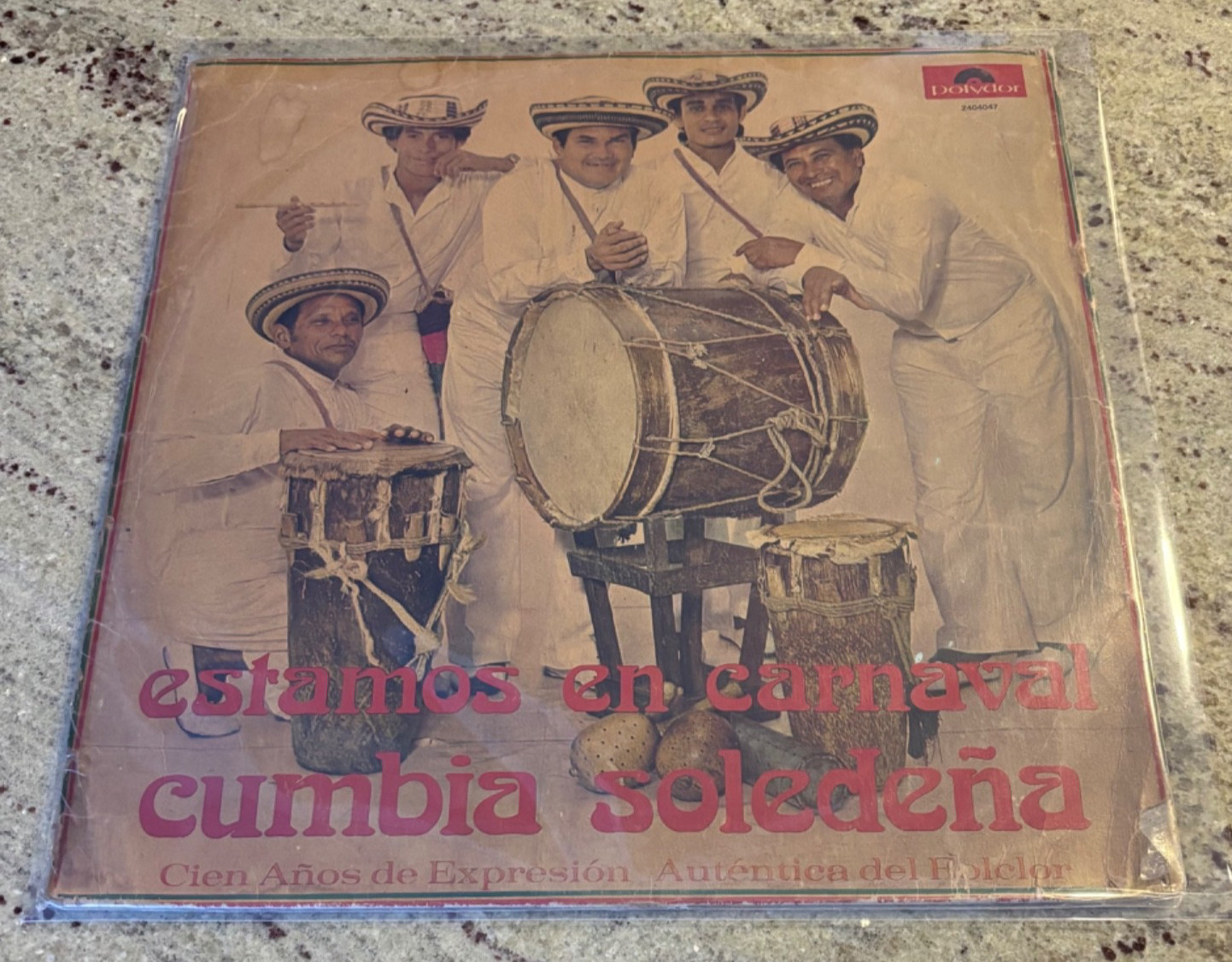 Cumbia Soledena- Estamos en Carnaval LP '78 Colombian Press VG+