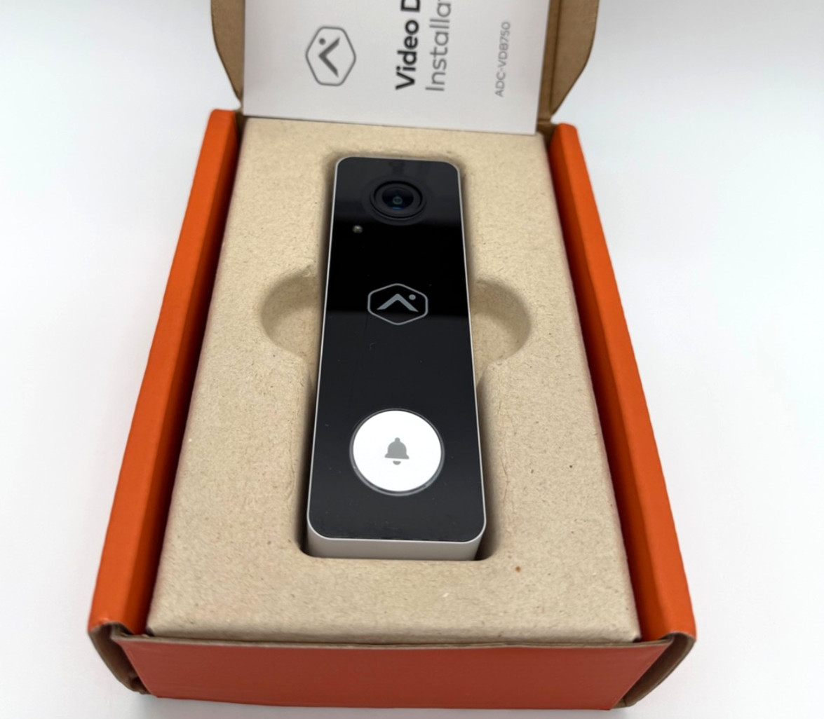 Alarm.com VDB750 Video Doorbell Camera ADC-VDB750 White WiFi Smart Door Bell Alarm.com VDB750 Video Doorbell Camera ADC-VDB750 White WiFi Smart Door Bell