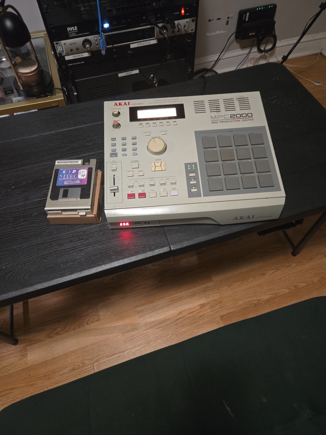 AKAI MPC2000 Sampler Pads Replaced Upgraded Gotek USB \