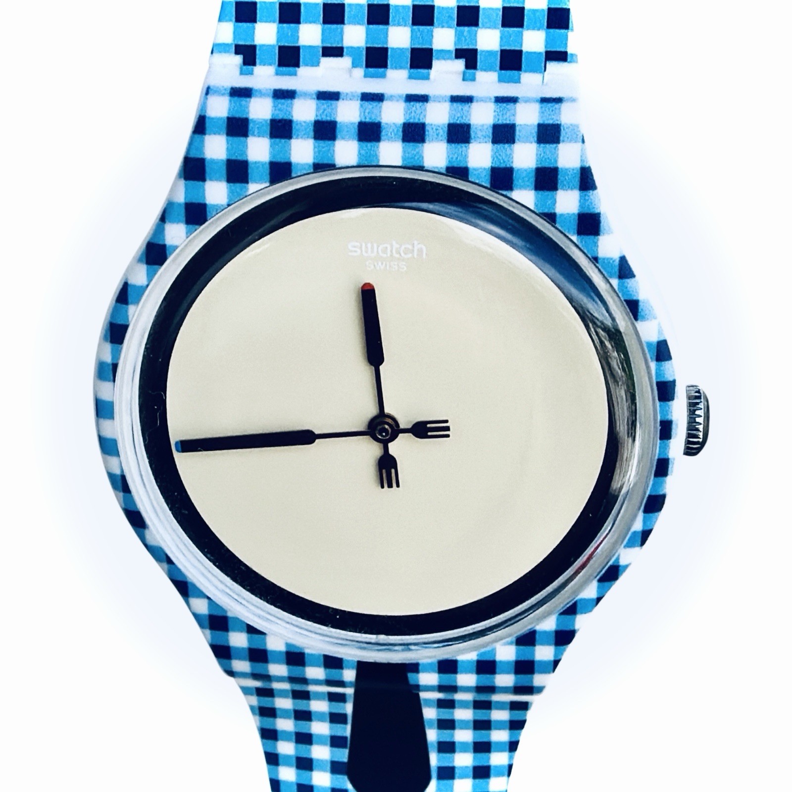Swatch Watch Moitié Moitié SUOW118 2015 New Gent 41mm Swiss Quartz New In Case