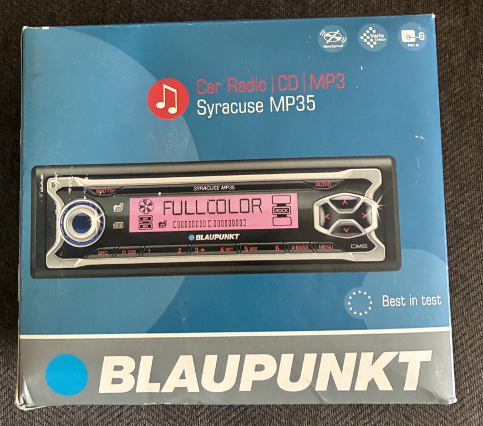 Blaupunkt Syracuse MP35 Car Radio/CD/MP3 New in Open Box Blaupunkt Syracuse MP35 Car Radio/CD/MP3 New in Open Box