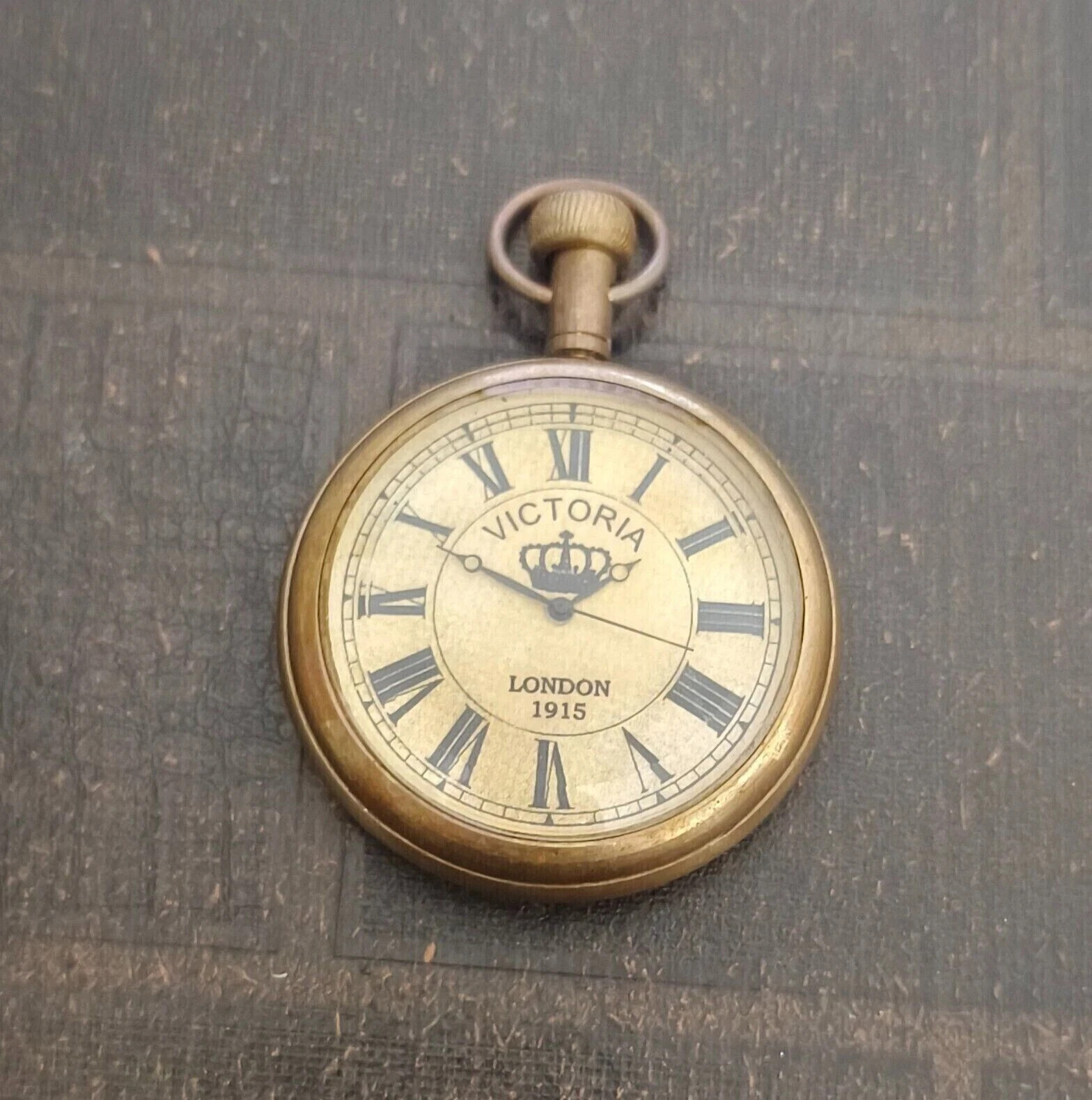 2 Inch  Victorian vintage old style antique  pocket watch collectible gift