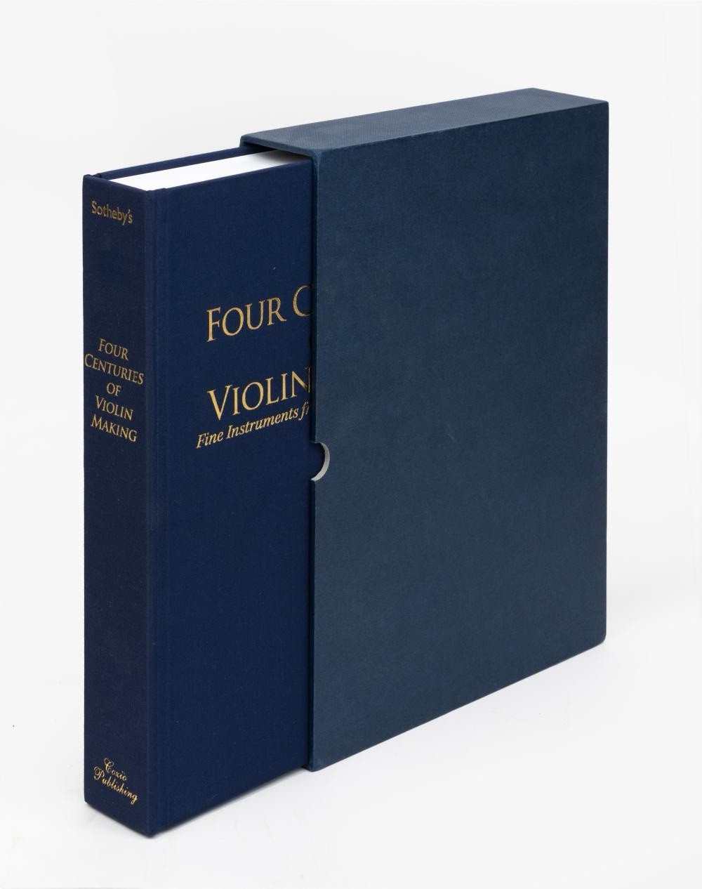 Sotheby’s. Four Century of Violin Making. ( brand new in  a cell wrap)