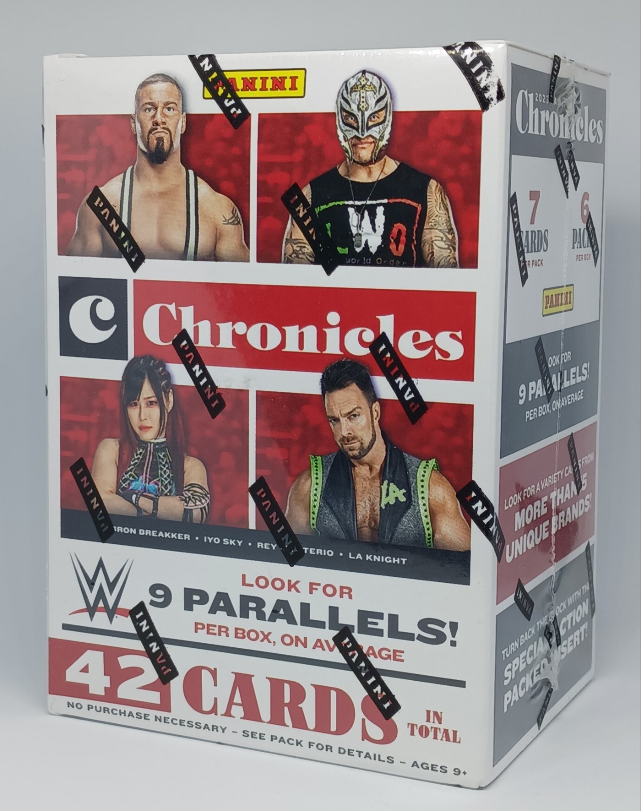 2023 Panini Chronicles WWE Blaster Box New Factory Sealed 9 Insert Cards/Box 