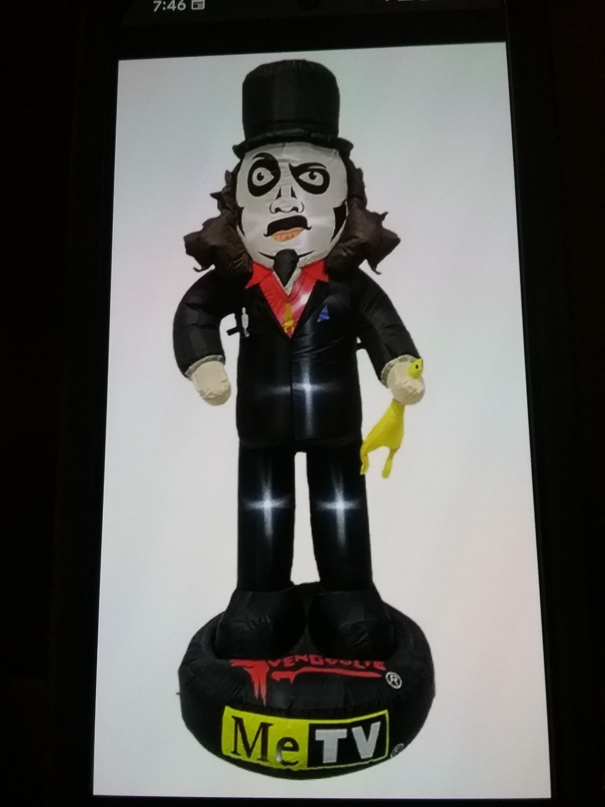 Svengoolie Inflatable Lawn Decoration Halloween METV VERY RARE LIMITED 1/650 Svengoolie Inflatable Lawn Decoration Halloween METV VERY RARE LIMITED 1/650