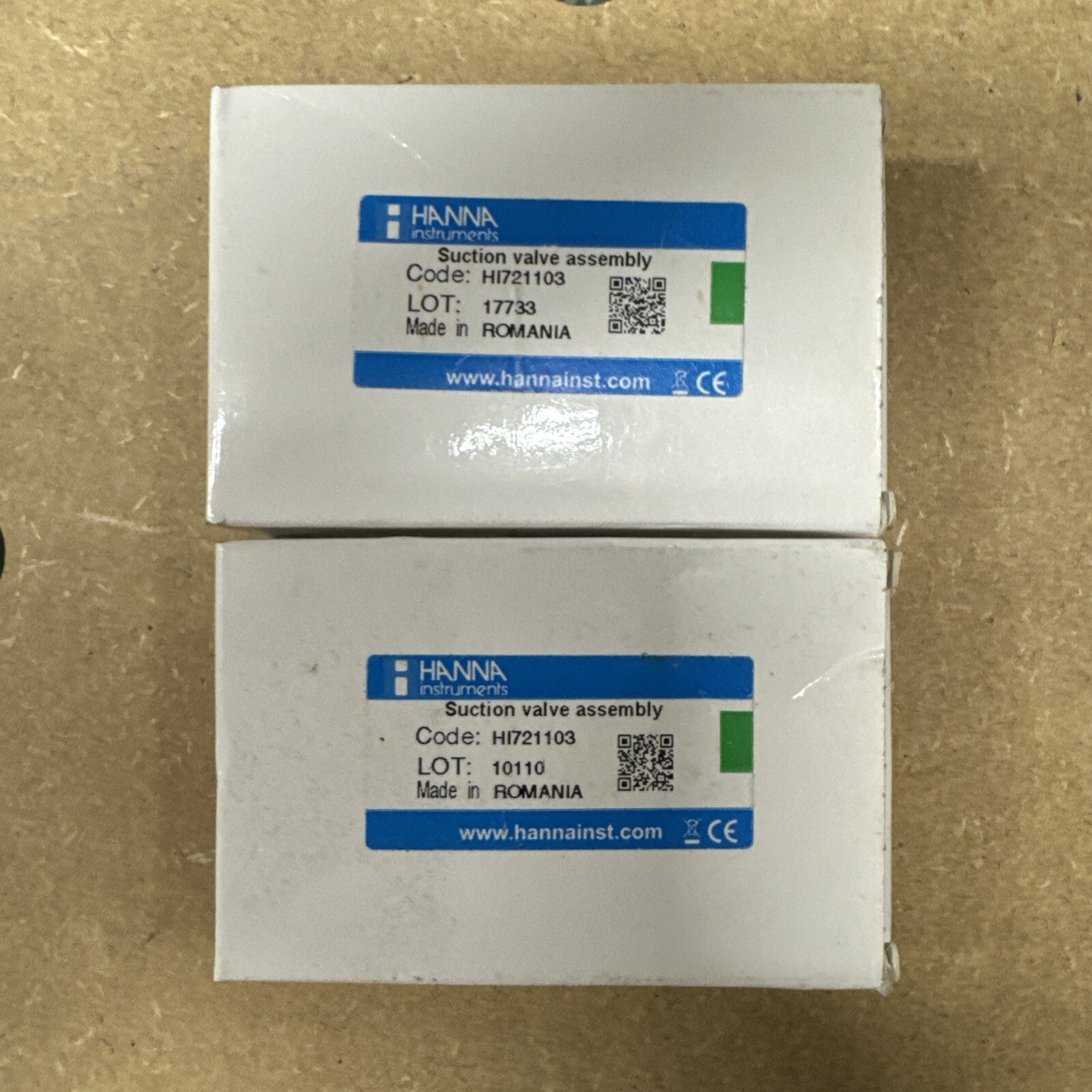 Hanna instruments - Spare Pump Kit, Suction Valve Assembly - HI721103 - LOT OF 2 Hanna instruments - Spare Pump Kit, Suction Valve Assembly - HI721103 - LOT OF 2