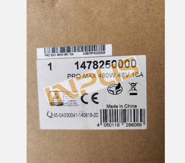 1478250000 NEW Weidmuller 1478250000 PRO MAX 480W 48V 10A