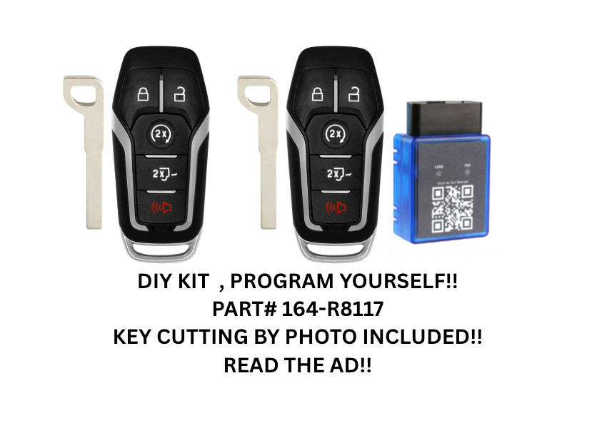 DIY PAIR KIT FOR 2015-2017 Ford F-150 F-250, F-350 SMART KEY 164-R8117