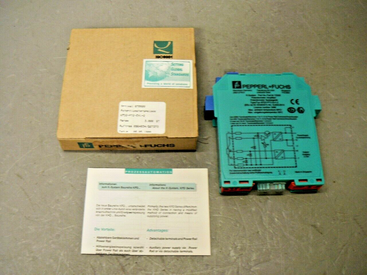 Pepperl + Fuchs KFD2-PT2-EX1-2 Potentiometer Converter 072020