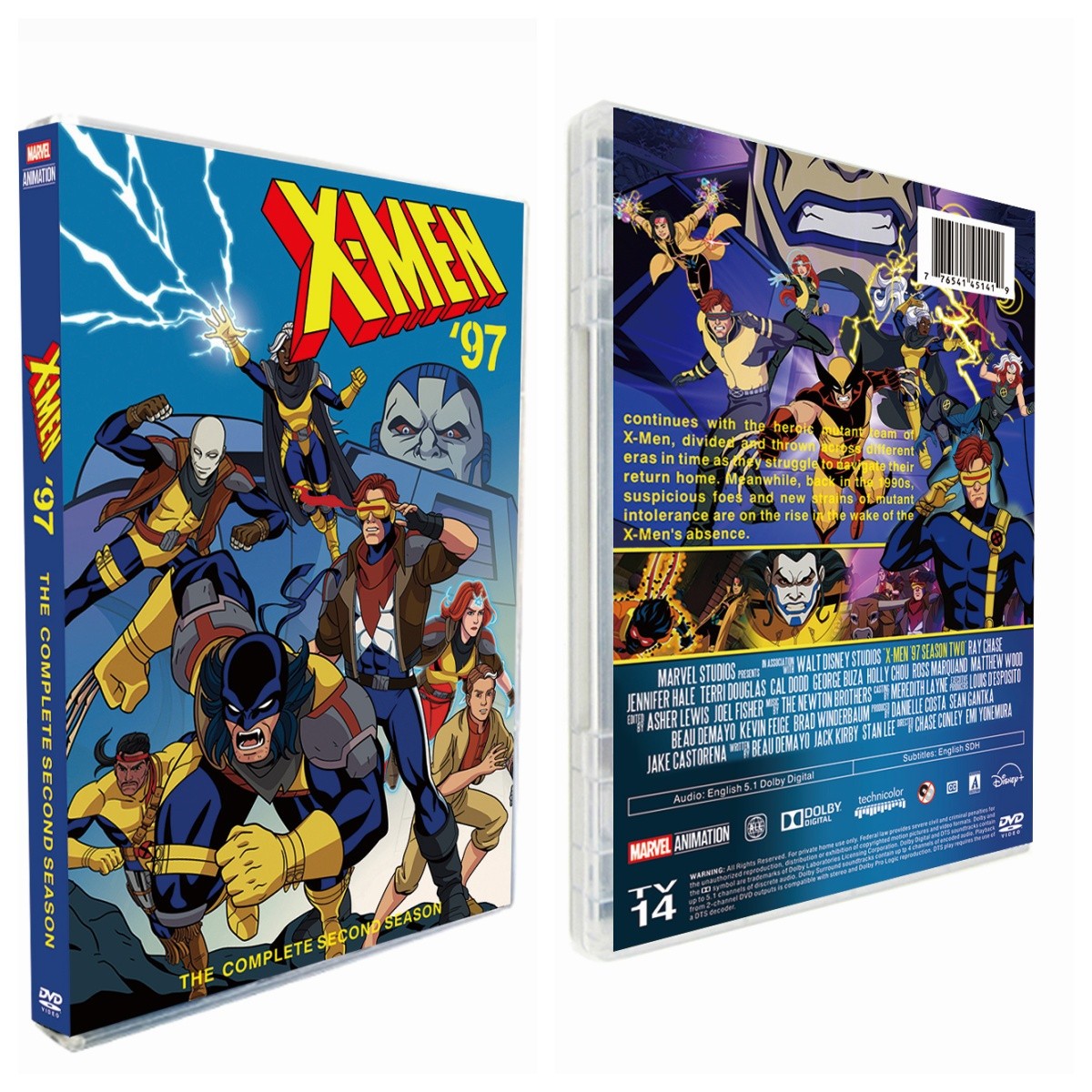 New Box Set X-Men \'97 (3DVD) Seasons 2 Sealed New Box Set X-Men \'97 (3DVD) Seasons 2 Sealed