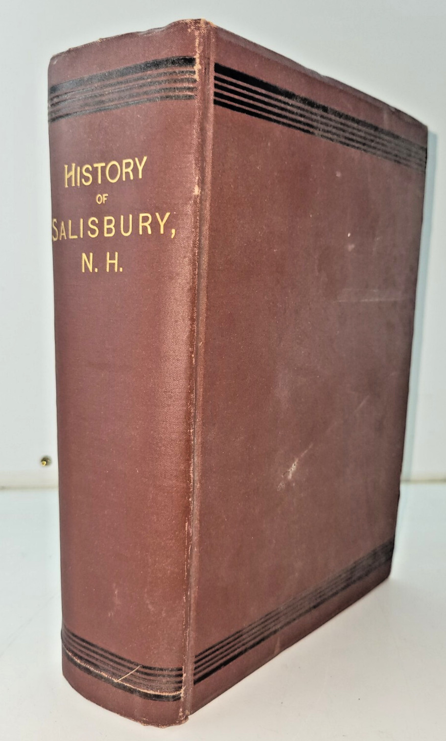 History of Salisbury New Hampshire John Dearborn 1890 Maps Prints Genealogy