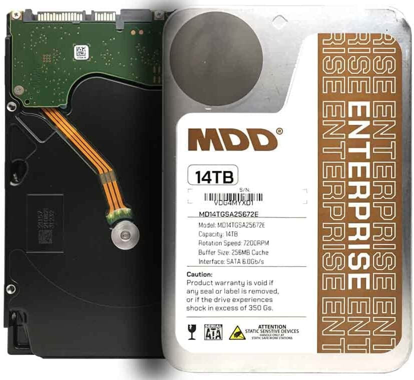 MDD 14TB 7200RPM 256MB Cache SATA 6G 3.5