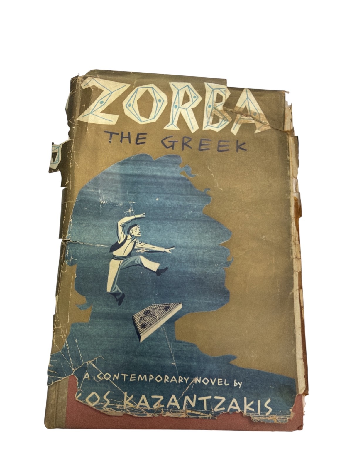 Zorba the Greek – Nikos Kazantzakis – 1953 First Edition 2nd Printing HC DJ